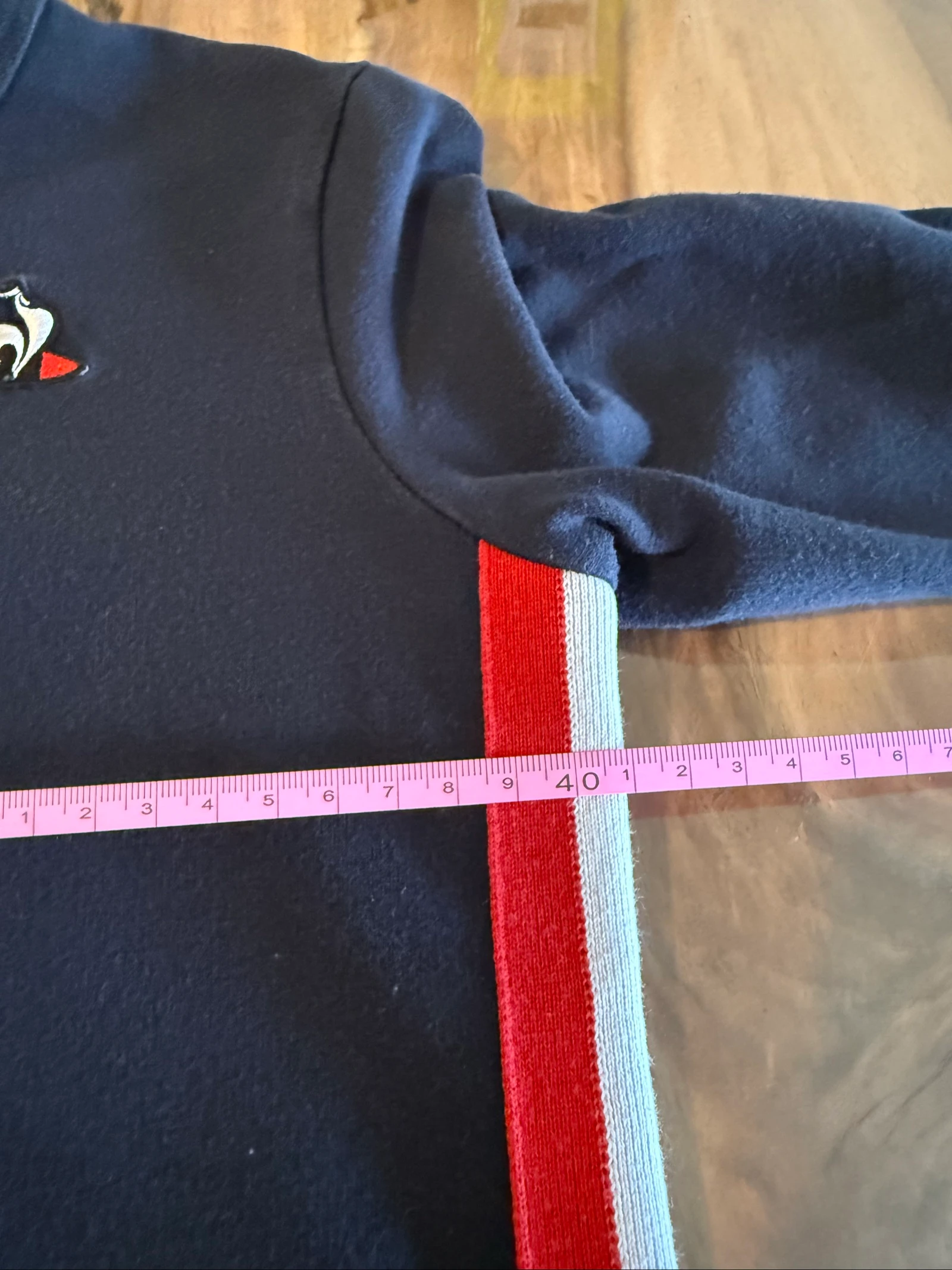 Sudadera Le Coq Sportif para niños de 10 años azul marino – Muy buen estado – Estilo Sportswear – photo 8